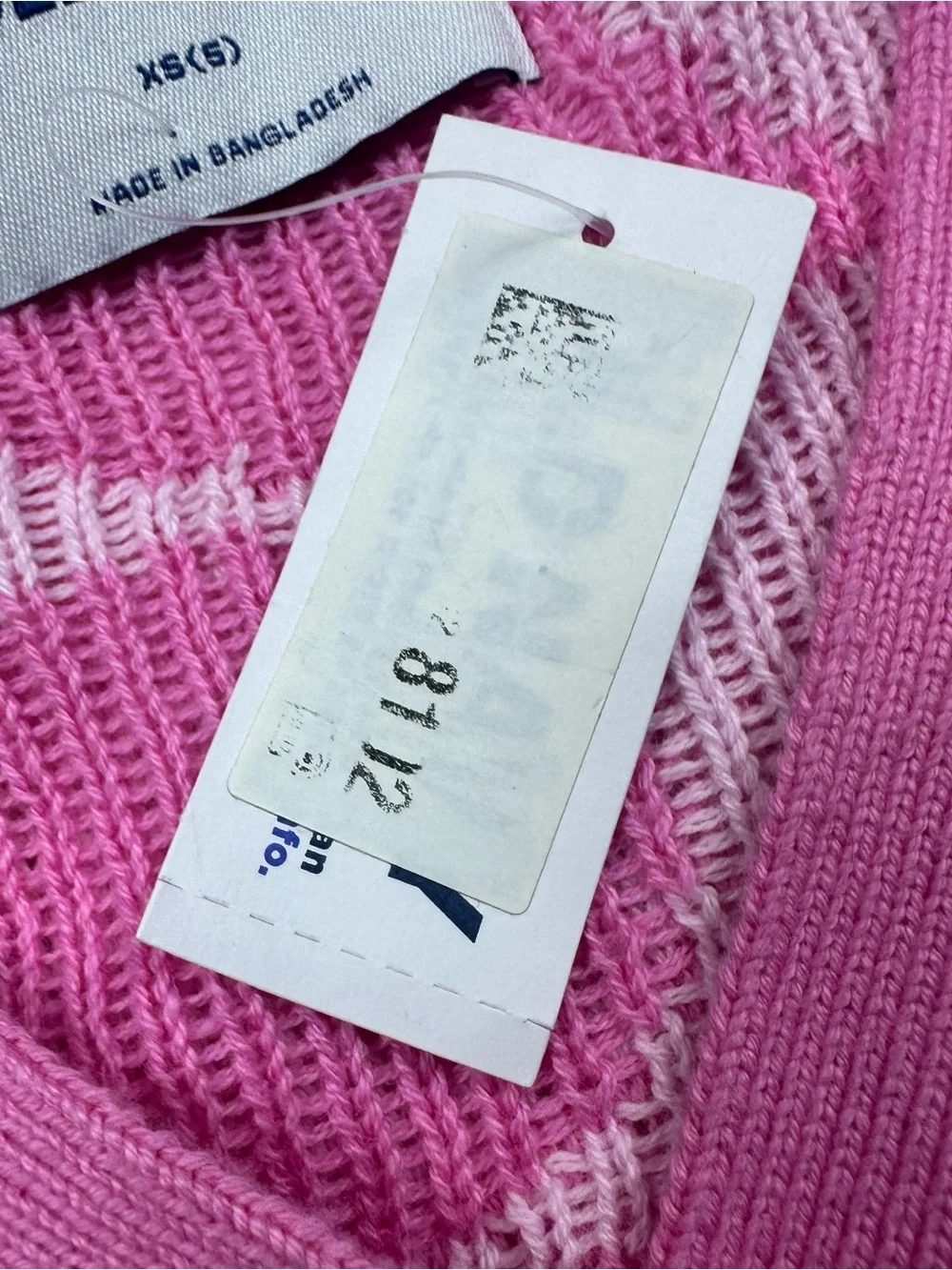 NWT Old Navy Pink Geometric Print Button-Front Cardigan Sweater Girls XS (5)